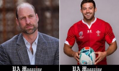 Who Is Behind the prince william wales rugby message?