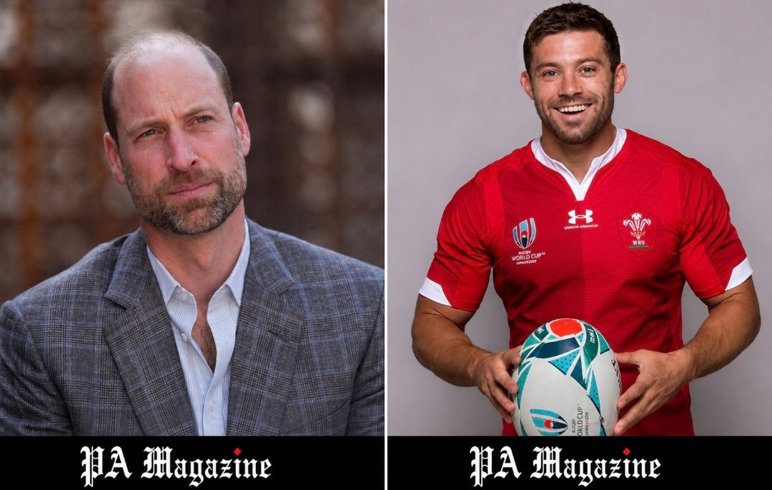 Who Is Behind the prince william wales rugby message?