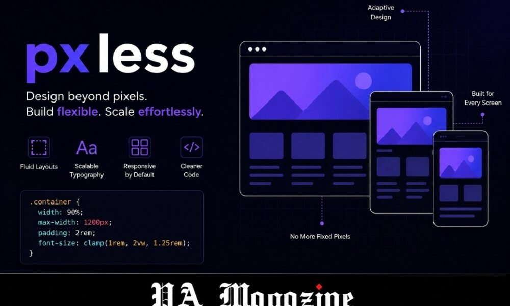 pxless and the Quiet Shift Toward Smarter Web Design