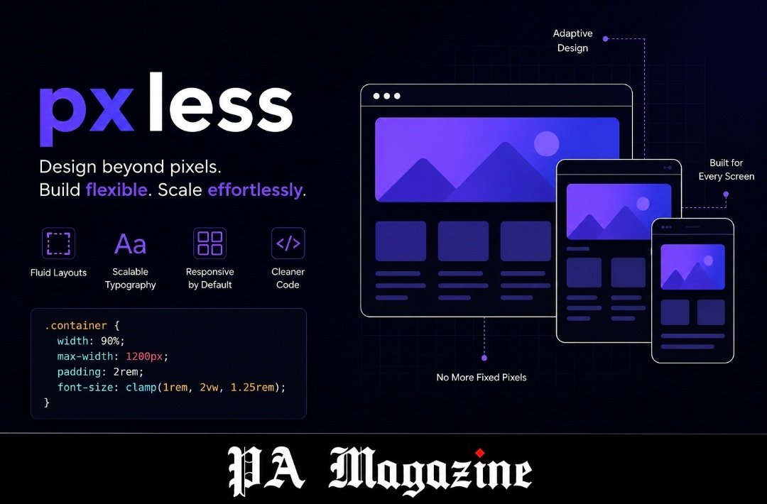 pxless and the Quiet Shift Toward Smarter Web Design