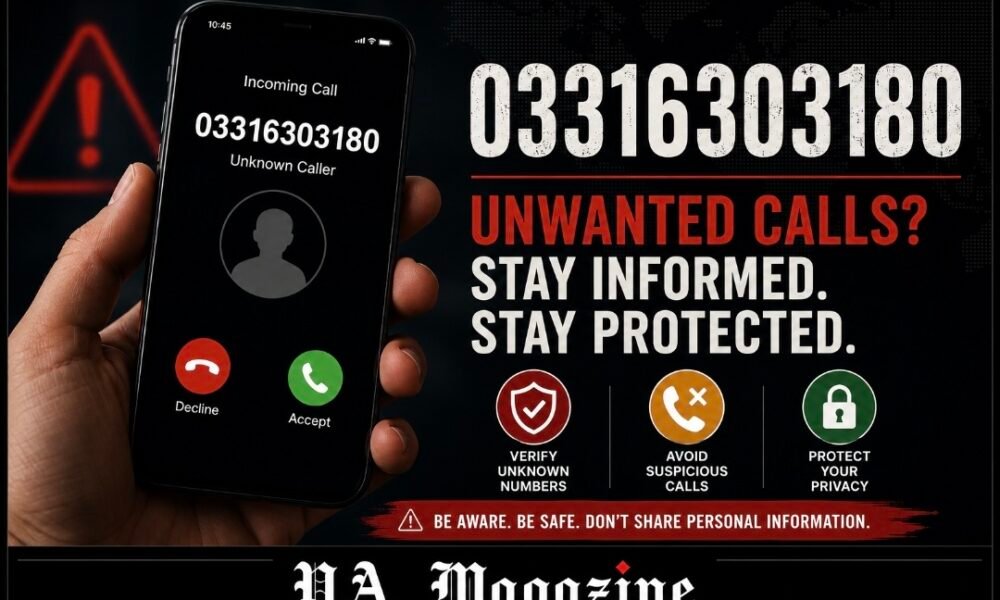 03316303180 and the Growing Concern Around Unknown Calls