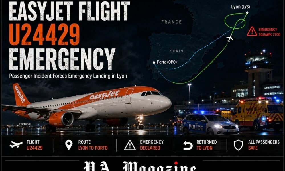 easyjet flight u24429 emergency Shook Lyon Skies