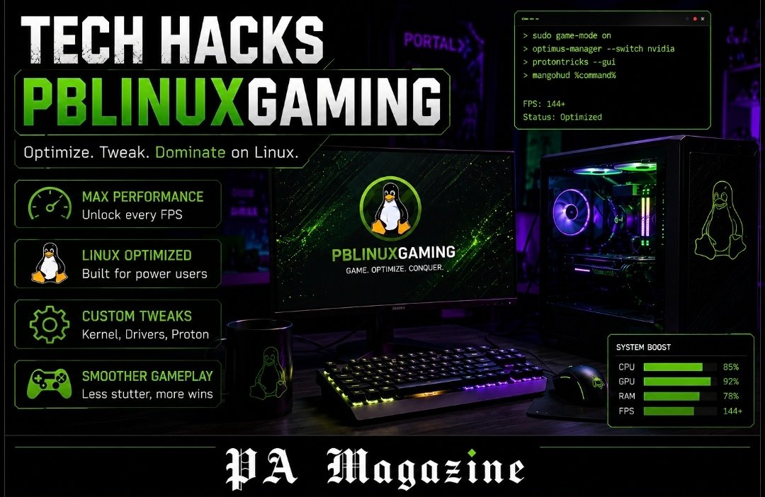 tech hacks pblinuxgaming Powers Linux Gaming Performance