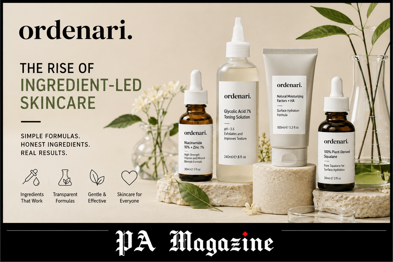 ordenari and the Rise of Ingredient-Led Skincare